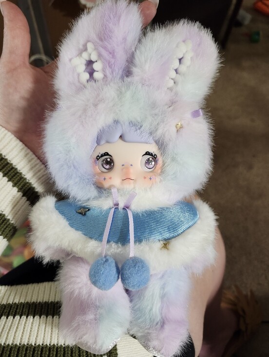 Nommi Other - Nommi Weather Bag Charm- Fog Bunny